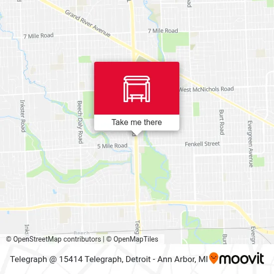 Telegraph @ 15414 Telegraph map