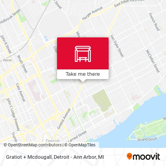 Mapa de Gratiot + Mcdougall