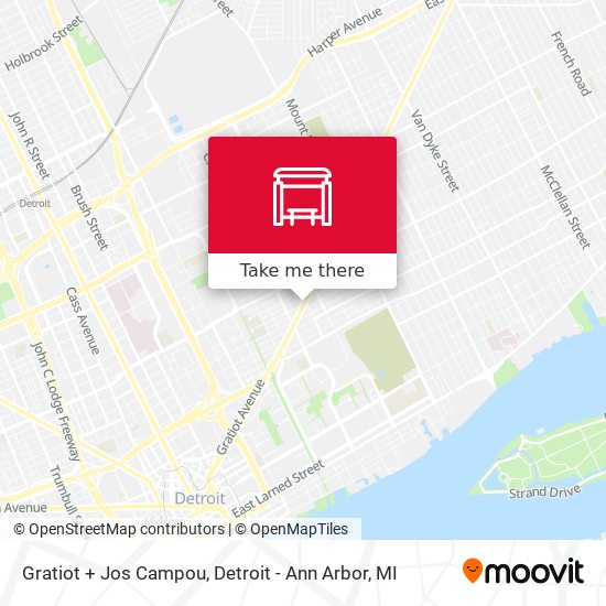Mapa de Gratiot + Jos Campou