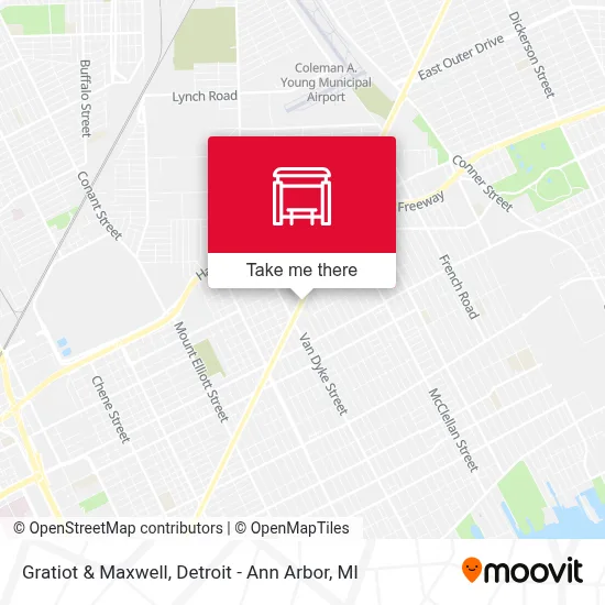 Gratiot & Maxwell map
