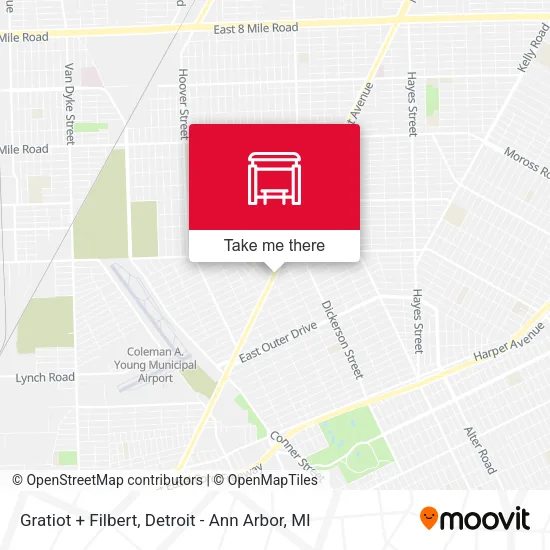 Gratiot + Filbert map