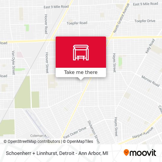 Mapa de Schoenherr + Linnhurst