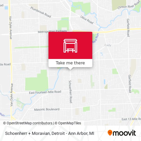 Mapa de Schoenherr + Moravian