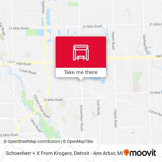 Schoenherr + X From Krogers map