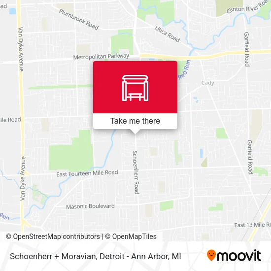 Schoenherr + Moravian map