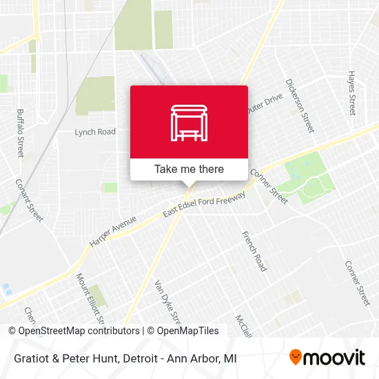 Gratiot & Peter Hunt map