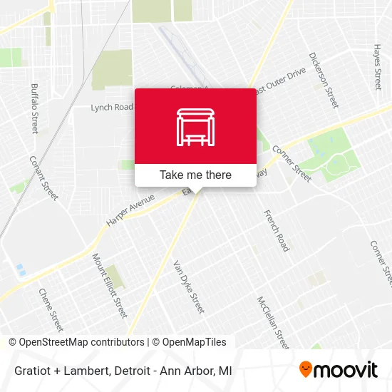 Gratiot + Lambert map