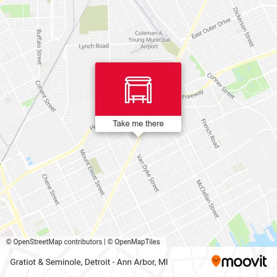 Gratiot & Seminole map