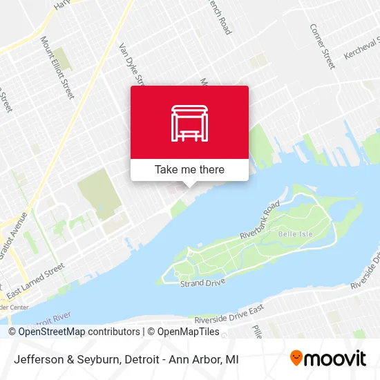 Jefferson & Seyburn map