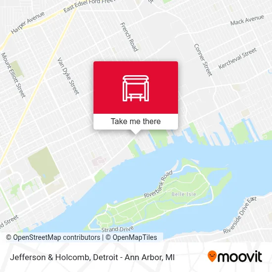 Jefferson & Holcomb map