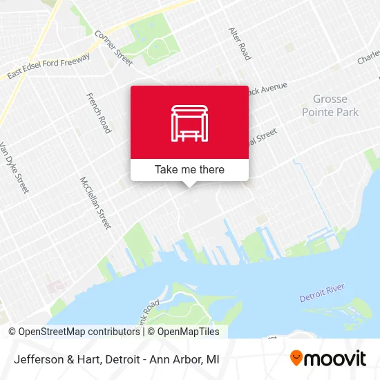 Jefferson & Hart map