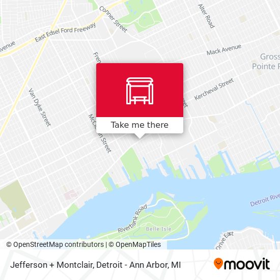 Mapa de Jefferson + Montclair