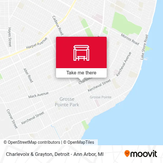 Charlevoix & Grayton map