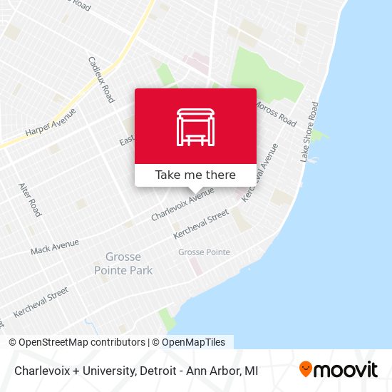 Mapa de Charlevoix + University