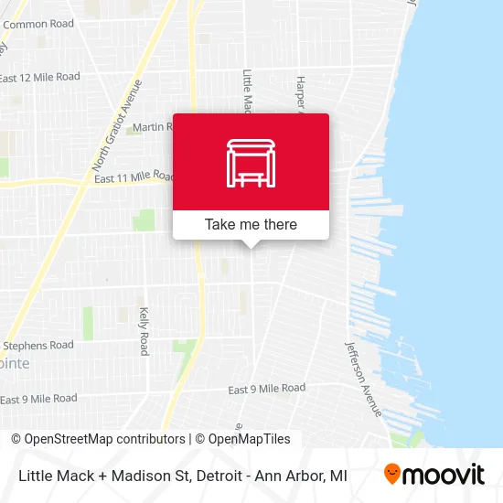 Little Mack + Madison St map