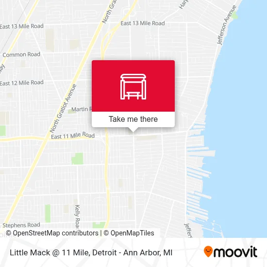 Mapa de Little Mack @ 11 Mile