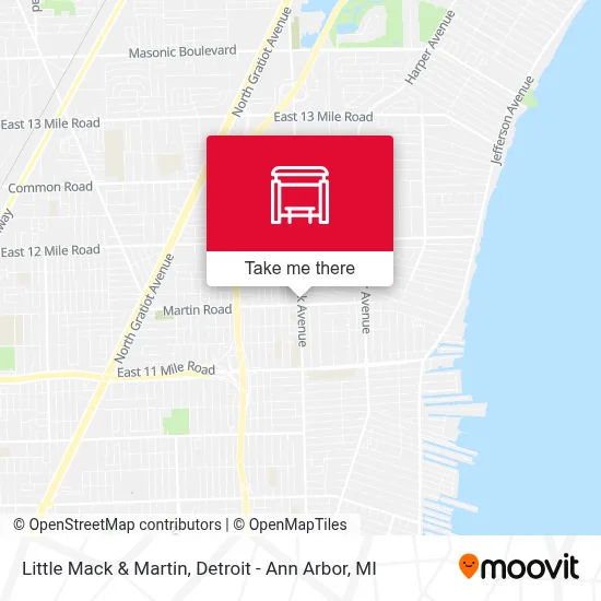 Little Mack & Martin map