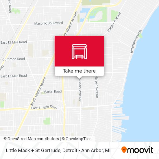 Little Mack + St Gertrude map