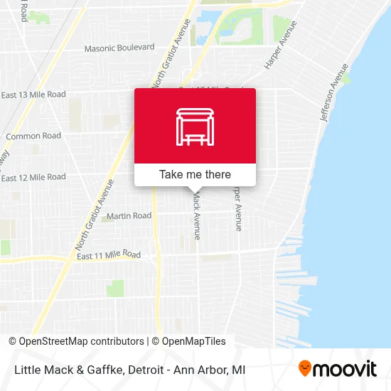 Little Mack & Gaffke map