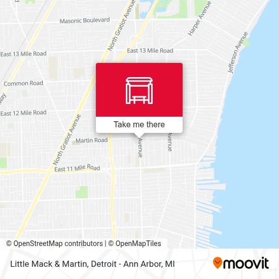 Little Mack & Martin map