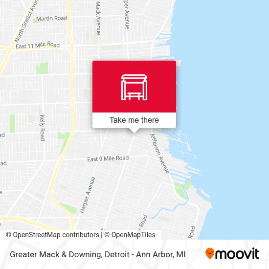 Greater Mack & Downing map
