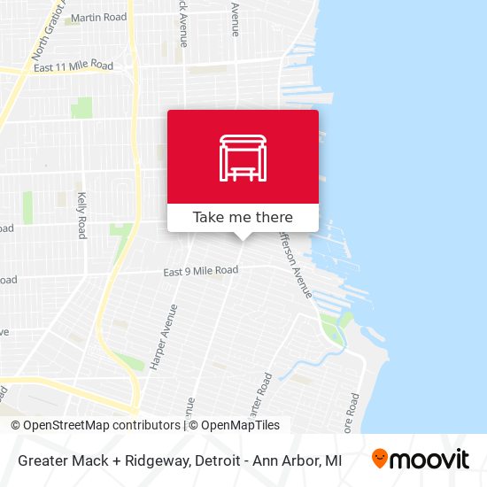 Greater Mack + Ridgeway map