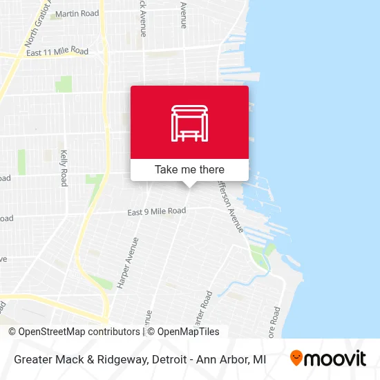 Greater Mack & Ridgeway map