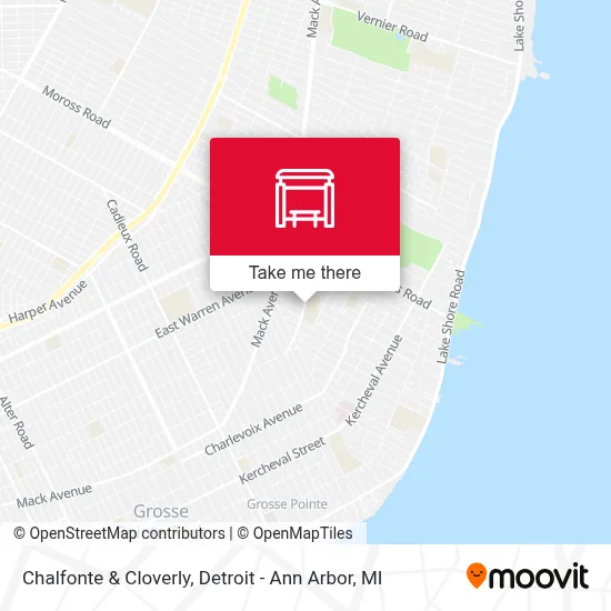 Chalfonte & Cloverly map