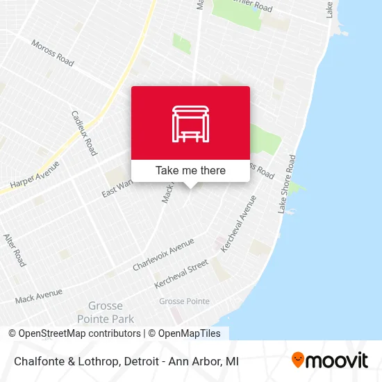 Chalfonte & Lothrop map