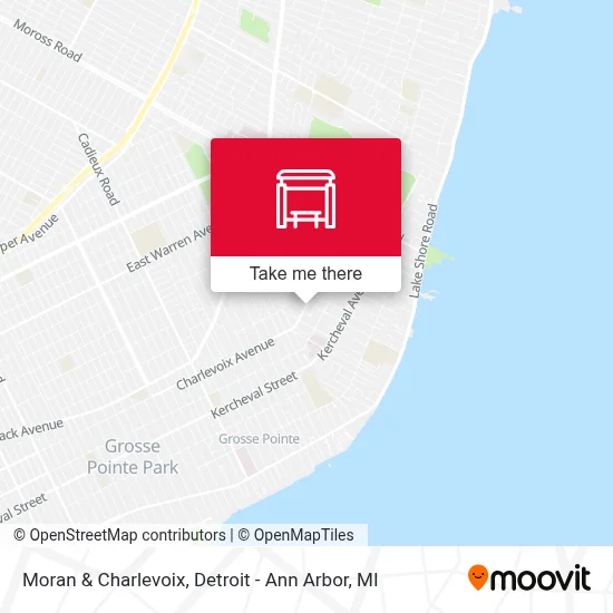 Moran & Charlevoix map