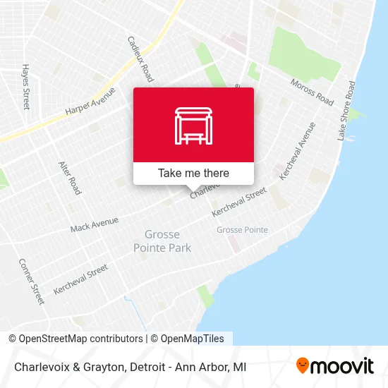 Charlevoix & Grayton map