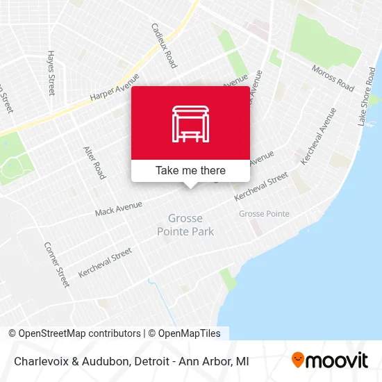 Charlevoix & Audubon map