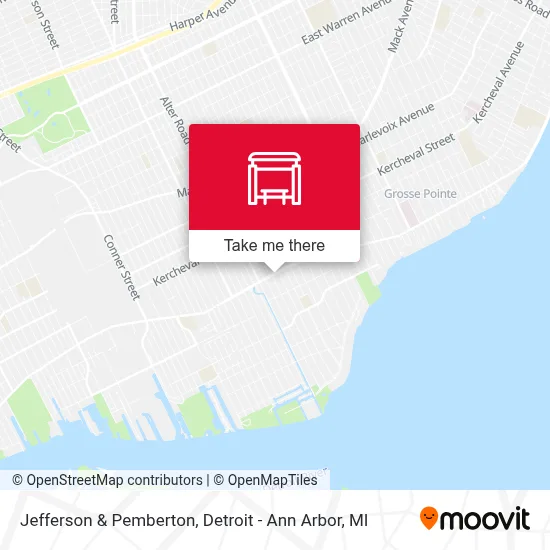 Jefferson & Pemberton map