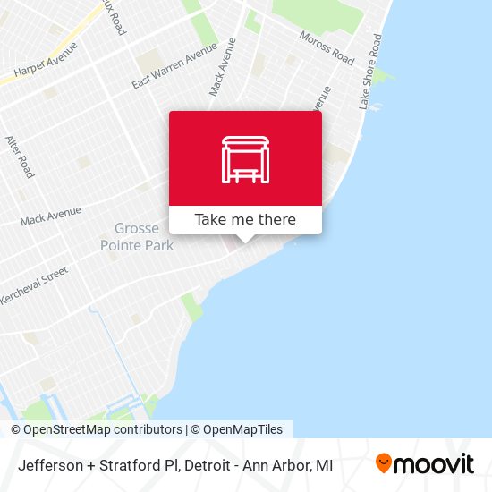 Mapa de Jefferson + Stratford Pl