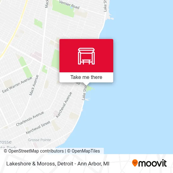 Lakeshore & Moross map