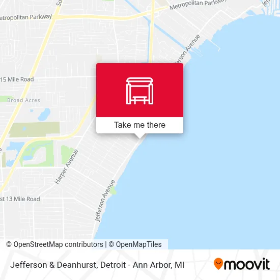 Jefferson & Deanhurst map