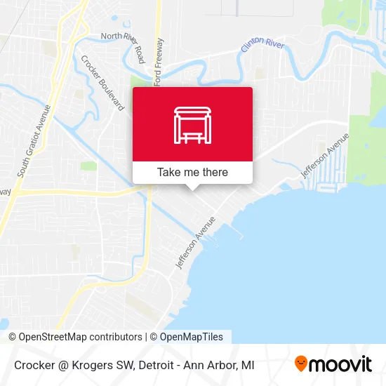Crocker @ Krogers SW map