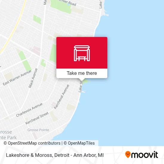 Lakeshore & Moross map