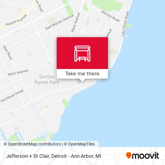 Mapa de Jefferson + St Clair