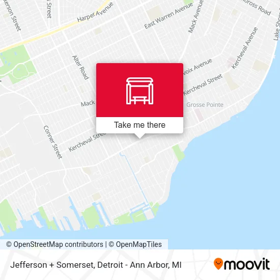 Jefferson + Somerset map