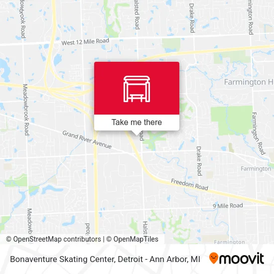 Bonaventure Skating Center map
