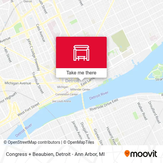 Congress + Beaubien map