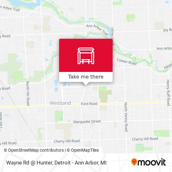 Mapa de Wayne Rd @ Hunter