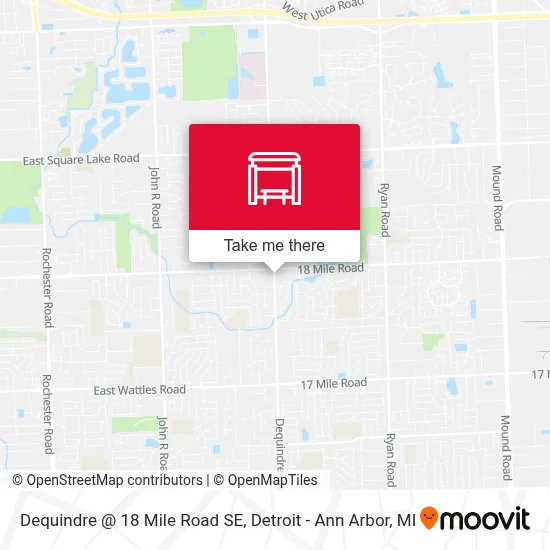 Dequindre @ 18 Mile Road SE map