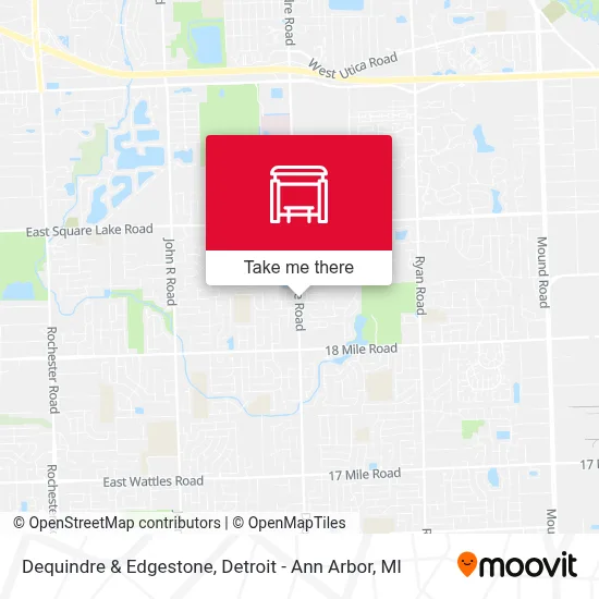 Dequindre & Edgestone map