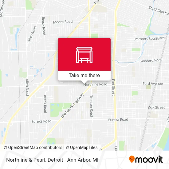 Northline & Pearl map