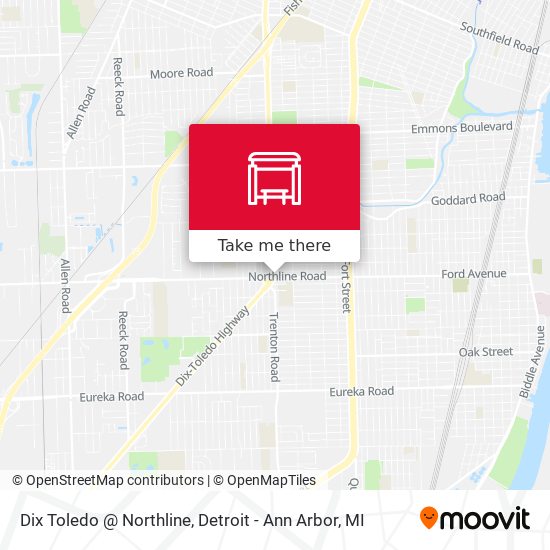 Dix Toledo @ Northline map