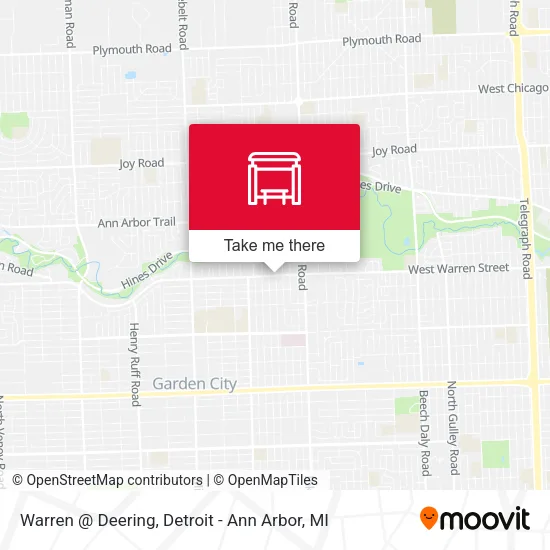 Warren @ Deering map