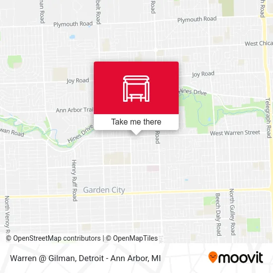 Warren @ Gilman map