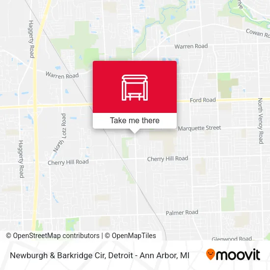 Newburgh & Barkridge Cir map